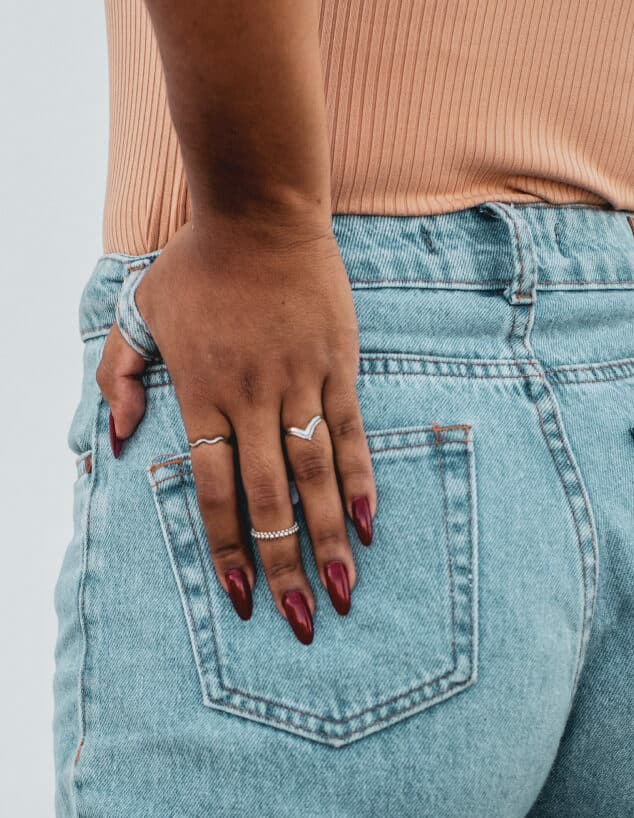 holding hip