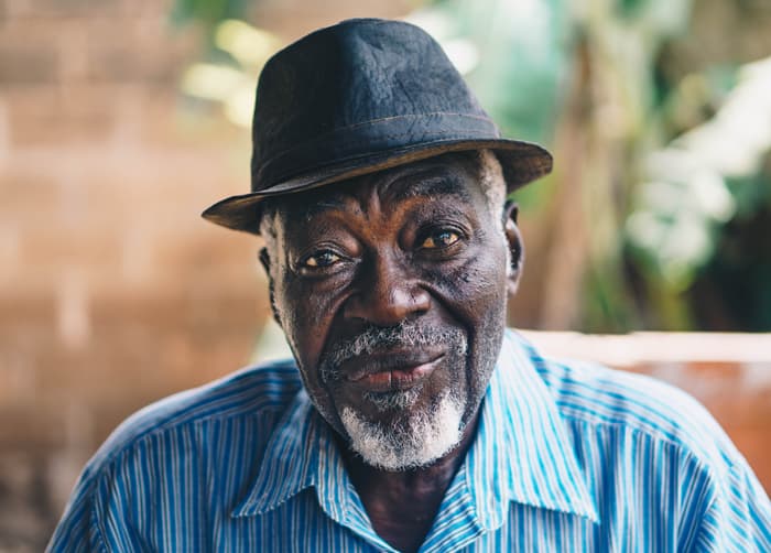 man in fedora